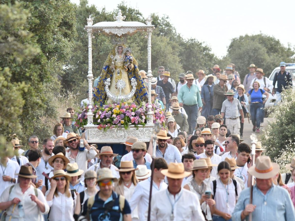 La Virgen de Luna regresa a Villanueva de Córdoba entre el fervor y las lágrimas de todo un&nbsp;pueblo
